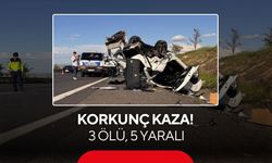 Feci kaza! 3 ölü, 5 yaralı
