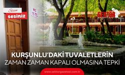 Kurşunlu’daki tuvaletlerin zaman zaman kapalı olmasına tepki