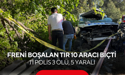 Manisa-İzmir yolu kana bulandı... Freni boşalan tır 10 aracı biçti: 1'i polis 3 ölü, 5 yaralı