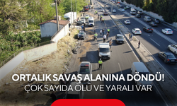 Manisa-İzmir yolunda katliam gibi kaza! Çok sayıda ölü ve yaralı var...