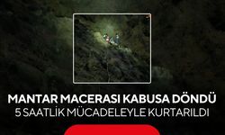 Mantar toplarken uçurumdan düşen vatandaşı, AFAD ve Komandolar kurtardı...