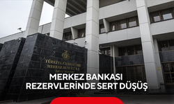 Merkez Bankası rezervlerinde sert düşüş