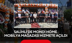 Salihli’de Mondi Home Mobilya Mağazası hizmete açıldı.