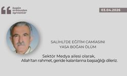 Salihli’de eğitim camiasını yasa boğan ölüm