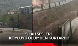 Ne siren ne anons... Silah sesleri bu kez hayat kurtardı