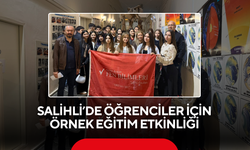 Salihli’de öğrenciler için örnek eğitim etkinliği