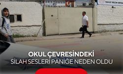 Okul çevresindeki silah sesleri paniğe neden oldu