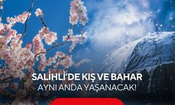 Salihli’de Aynı Gün İki Mevsim: Sabah Bahar, Öğleden Sonra Sağanak!