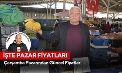 Salihli’nin Çarşamba Pazardaki Güncel Fiyatlar| Pazarın en pahalısı erik