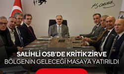 Salihli OSB’de kritik zirve: Bölgenin geleceği masaya yatırıldı