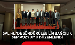 Salihli’de Sürdürülebilir Bağcılık Sempozyumu düzenlendi