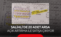 Yatırım yapmak isteyenler dikkat ! Salihli’de 20 adet arsa açık artırma ile satışa çıkıyor