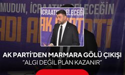 Salihli Ak Parti’den Marmara Gölü açıklaması ‘Onlar konuşur, AK Parti yapar’