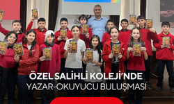 Özel Salihli Koleji’nde öğrenciler yazarla buluştu