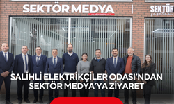 Salihli Elektrikçiler Odası’ndan Sektör Medya’ya ziyaret