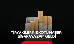 Tiryakilerine kötü haber! Sigaraya zam geldi