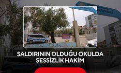 Saldırının olduğu okulda sessizlik hakim