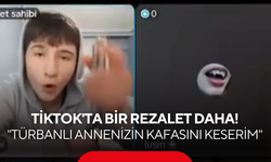 TikTok'ta infial yaratan görüntüler! Elinde bıçakla anneleri hedef aldı