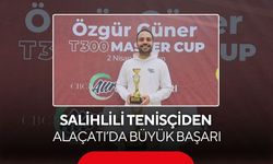 Salihli’yi gururlandıran başarı: Kaan Topcan ilk turnuvasında kupa kazandı