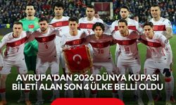 Avrupa'dan 2026 Dünya Kupası bileti alan son 4 ülke belli oldu