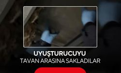 Uyuşturucuyu tavan arasına sakladılar… Polis tek tek ortaya çıkardı