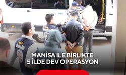 Manisa ile birlikte 5 İlde dev operasyon: Sahte kripto ağı çökertildi