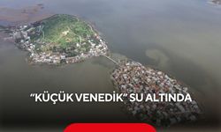 Uluabat Gölü yükseldi, Gölyazı mahallesi adeta Venedik’e döndü...