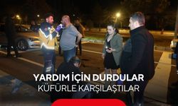 Yardım için durdular, küfürle karşılaştılar... Alkollü sürücüye linç!