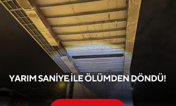 Yarım saniye ile ölümden döndü! Sürücü dehşet anlarını anlattı...