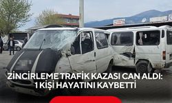 Zincirleme trafik kazası can aldı: 1 kişi hayatını kaybetti