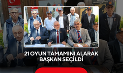 21 Oyun Tamamını Alarak Başkan Seçildi