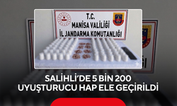 Salihli’de 5 bin 200 uyuşturucu hap ele geçirildi