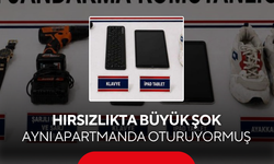 Hırsızlıkta büyük şok... Aynı apartmanda oturuyormuş