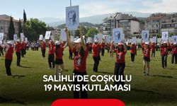 Salihli’de coşkulu 19 Mayıs kutlaması