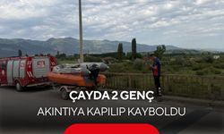 Çayda 2 Genç Akıntıya Kapılıp Kayboldu