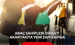 Araç sahipleri dikkat! Akaryakıta yeni zam kapıda