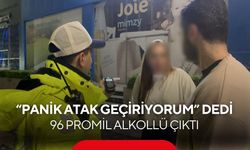 Alkollü yakalanan kadın sürücü: "Alo kanka acil durum, acil durum" diye yardım istedi