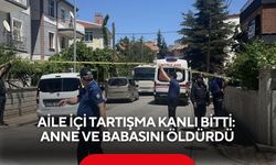 Aile içi tartışma kanlı bitti: anne ve babasını öldürdü