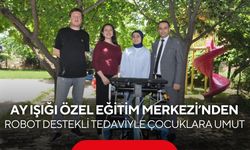 Ay Işığı Özel Eğitim Merkezi’nden robot destekli tedaviyle çocuklara umut