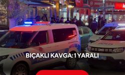 Bıçaklı kavga: 1 yaralı