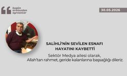 Salihli’nin sevilen esnafı hayatını kaybetti