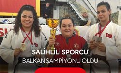 Salihlili sporcu Mürüvvet Nur Özkan Balkan Şampiyonu oldu