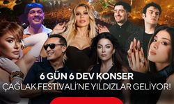 Çağlak Festivali’nde Yıldızlar Akhisar’a Geliyor! 6 Gün 6 Dev Konser