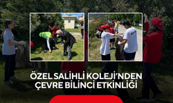 Özel Salihli Koleji’nden çevre bilinci etkinliği