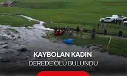 Kayıp kadın derede ölü bulundu