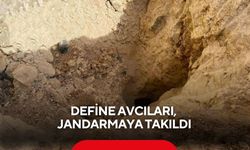 Define Avcıları, jandarmaya takıldı