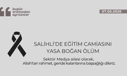 Salihli’de eğitim camiasını yasa boğan ölüm