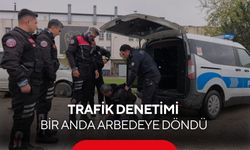 Ehliyetsiz motosikletli polise mukavemet gösterdi, biber gazıyla etkisiz hale getirildi...