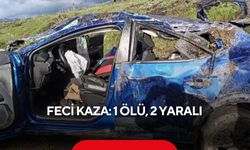 Otomobil şarampole devrildi: 3 kardeşten biri hayatını kaybetti