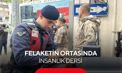 Felaketin ortasında insanlık dersi! Jandarma bulduğu paranın sahibine arıyor...